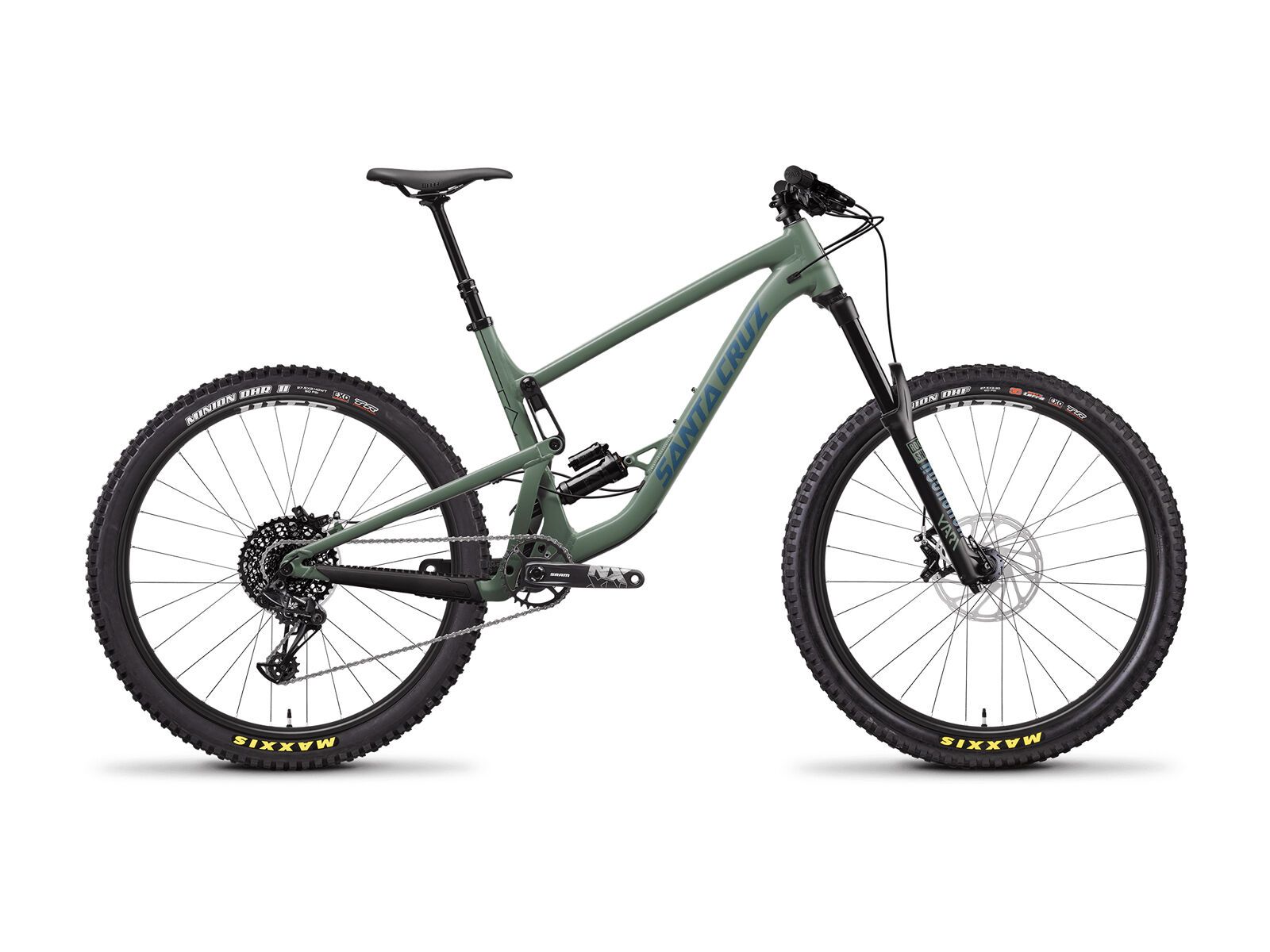 Santa Cruz Bronson AL R, matte olive and blue - Bild 1