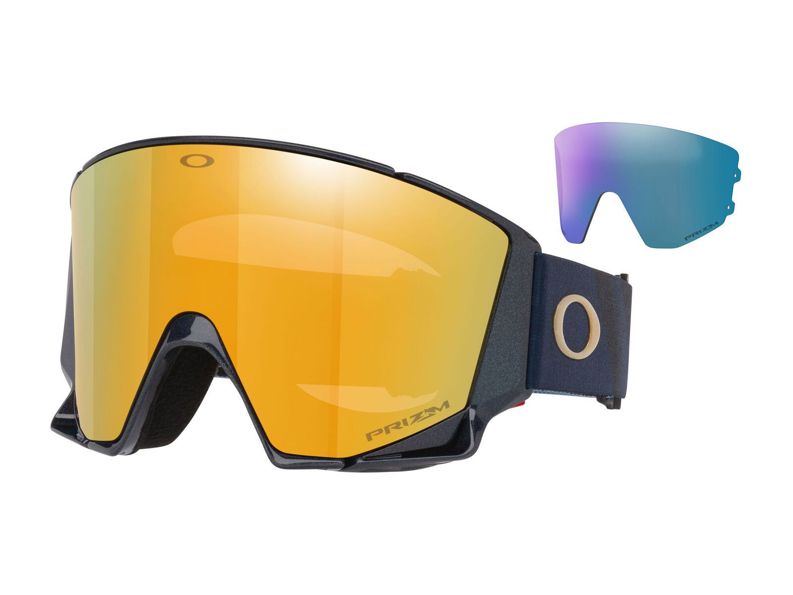 Oakley Flow Scape L, Prizm Snow 24k Iridium / abyss gold - Bild 1