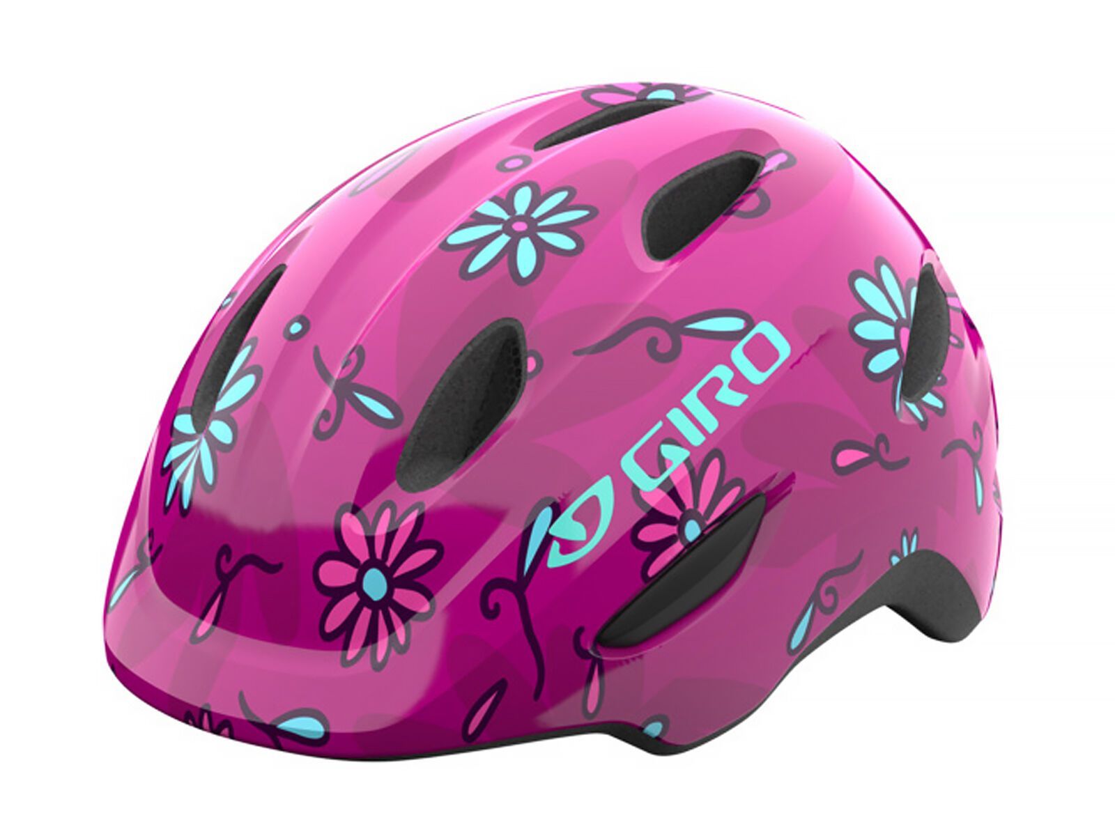 Giro Scamp, pink street sugar daisies - Bild 1