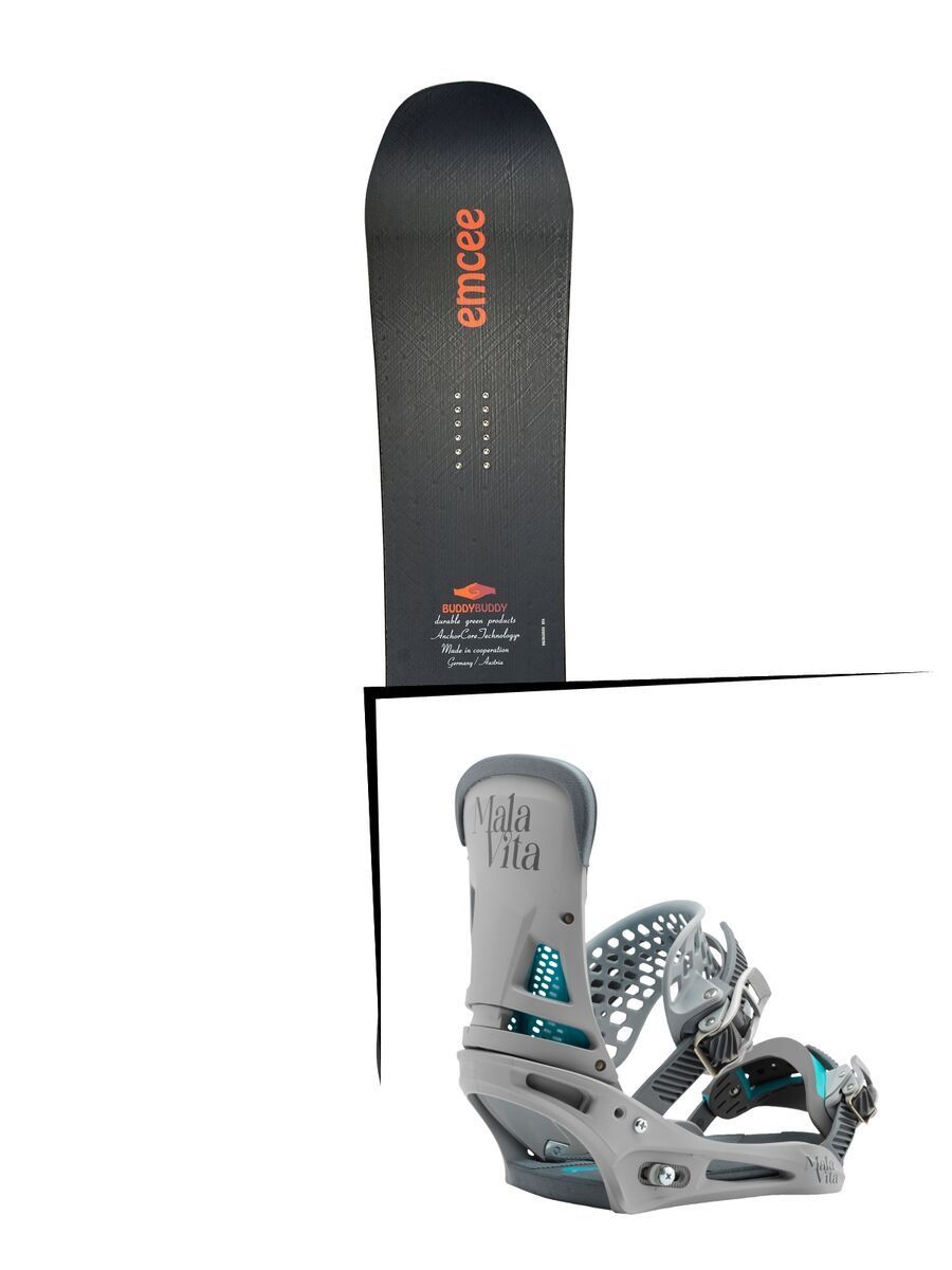 Set: BuddyBuddy Emcee LTD 2016 + Burton Malavita (1712849S) - Bild 1