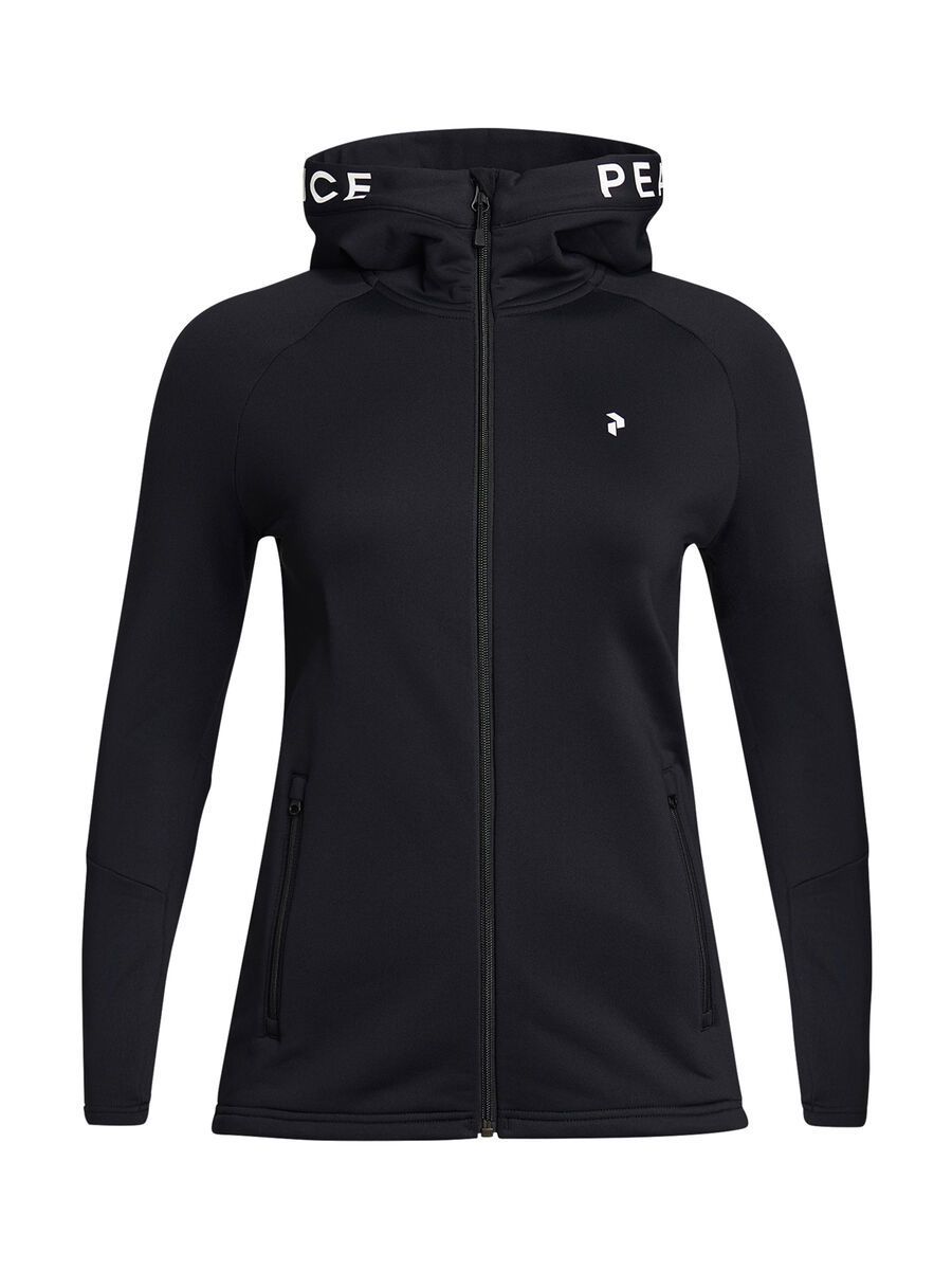 Peak Performance W Rider Zip Hood, black - Bild 1