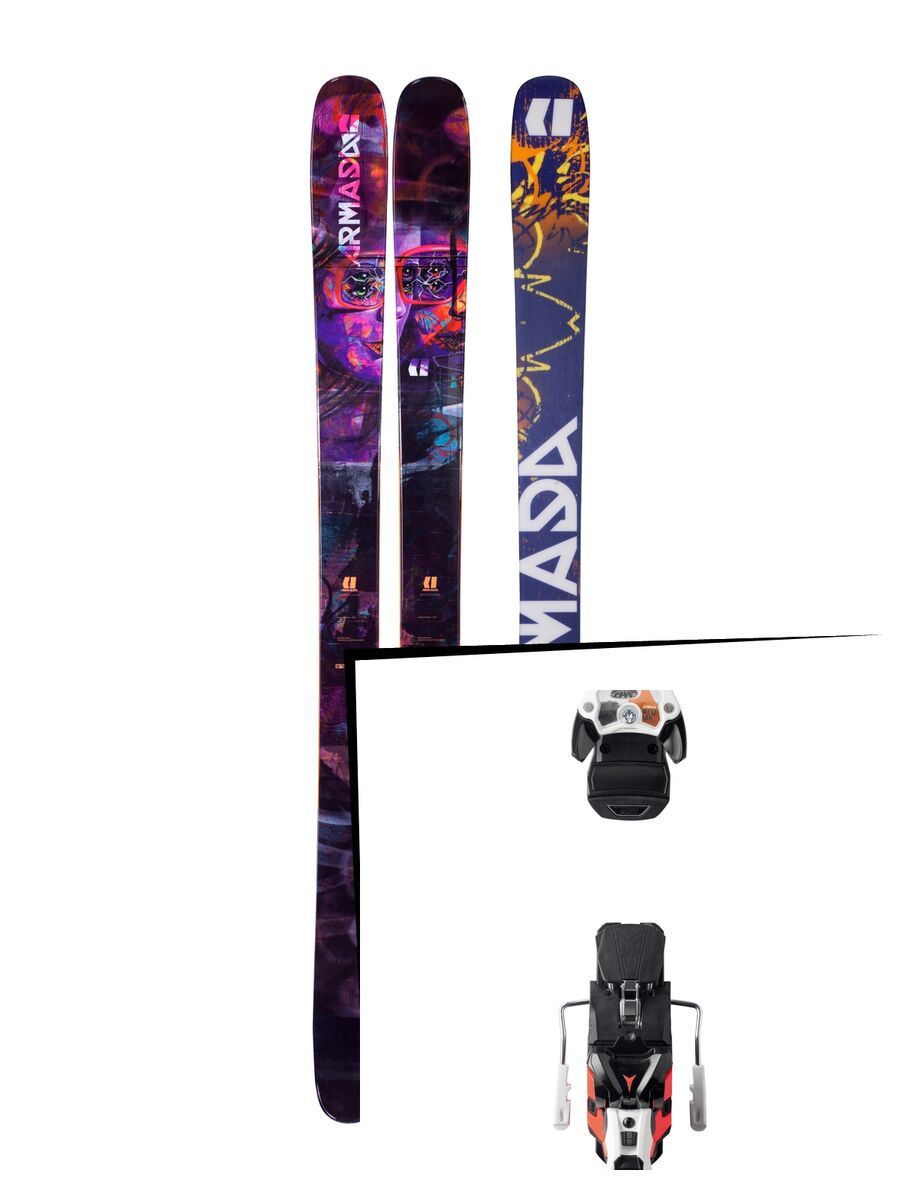 Set: Armada Arv 106 2018 + Atomic Warden MNC 13 white/black/orange - Bild 1