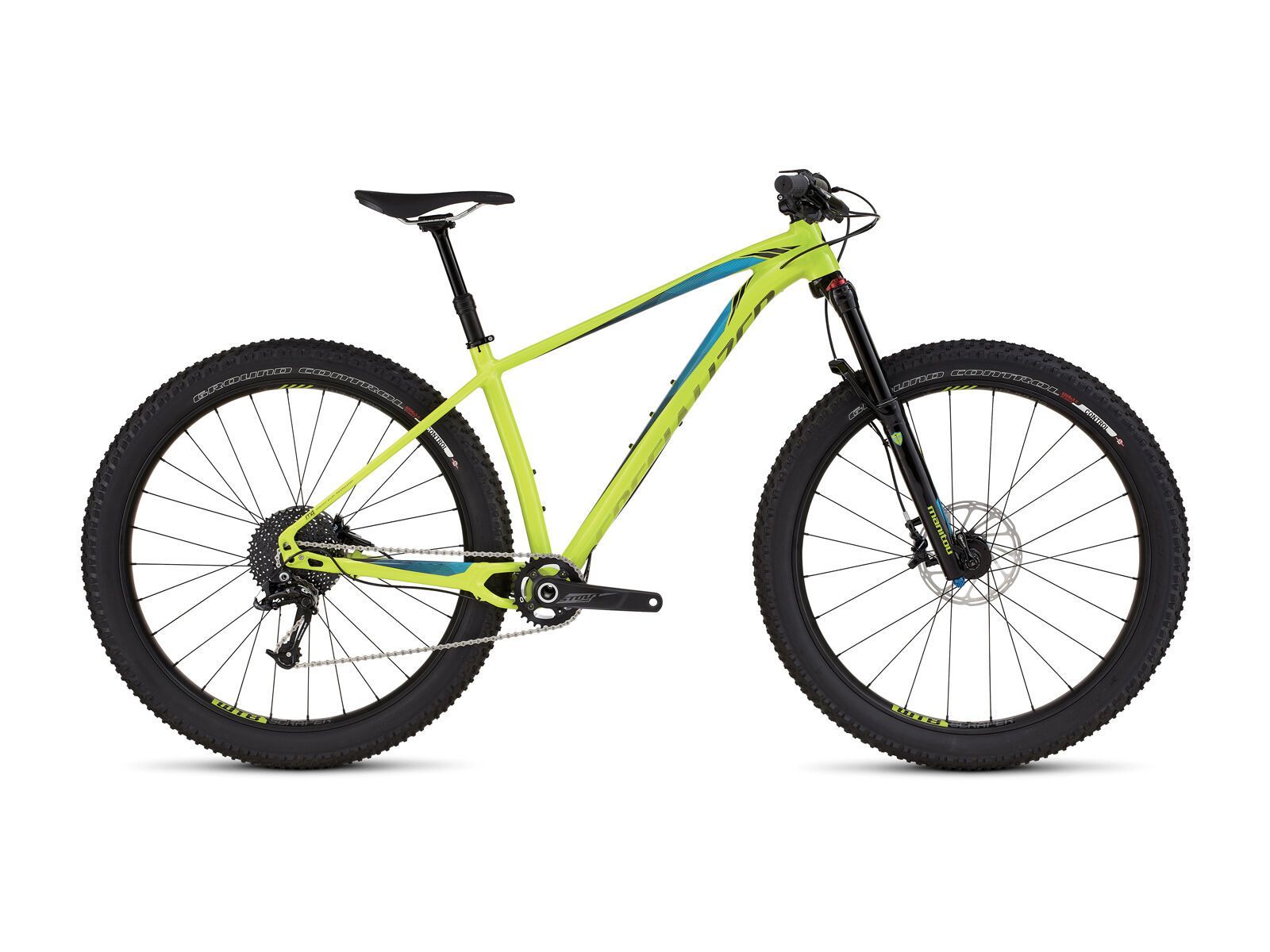 Specialized Fuse Expert 6Fattie, gloss hyper/black/cyan - Bild 1