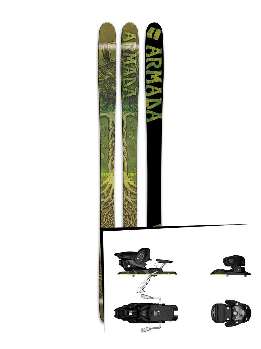 Armada Set: B-Dog 2016 + Salomon Warden MNC 13 - Bild 1