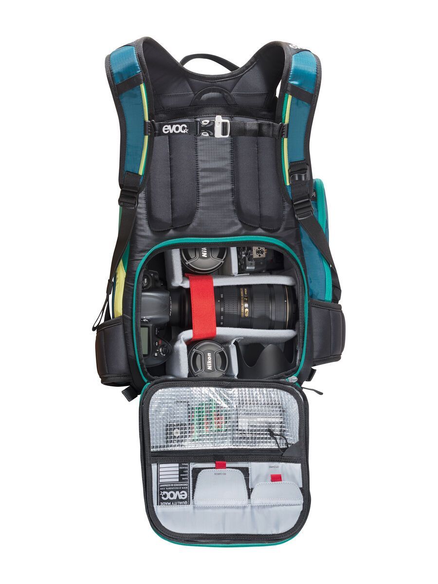 Evoc Photo Scout 18l, petrol/green - Bild 3