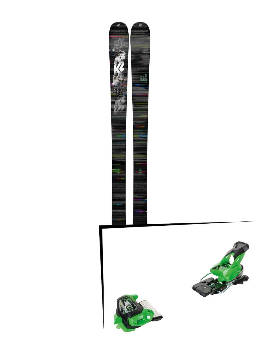 Set: K2 SKI Press 2018 + Tyrolia Attack² 16 GW green - Bild 1