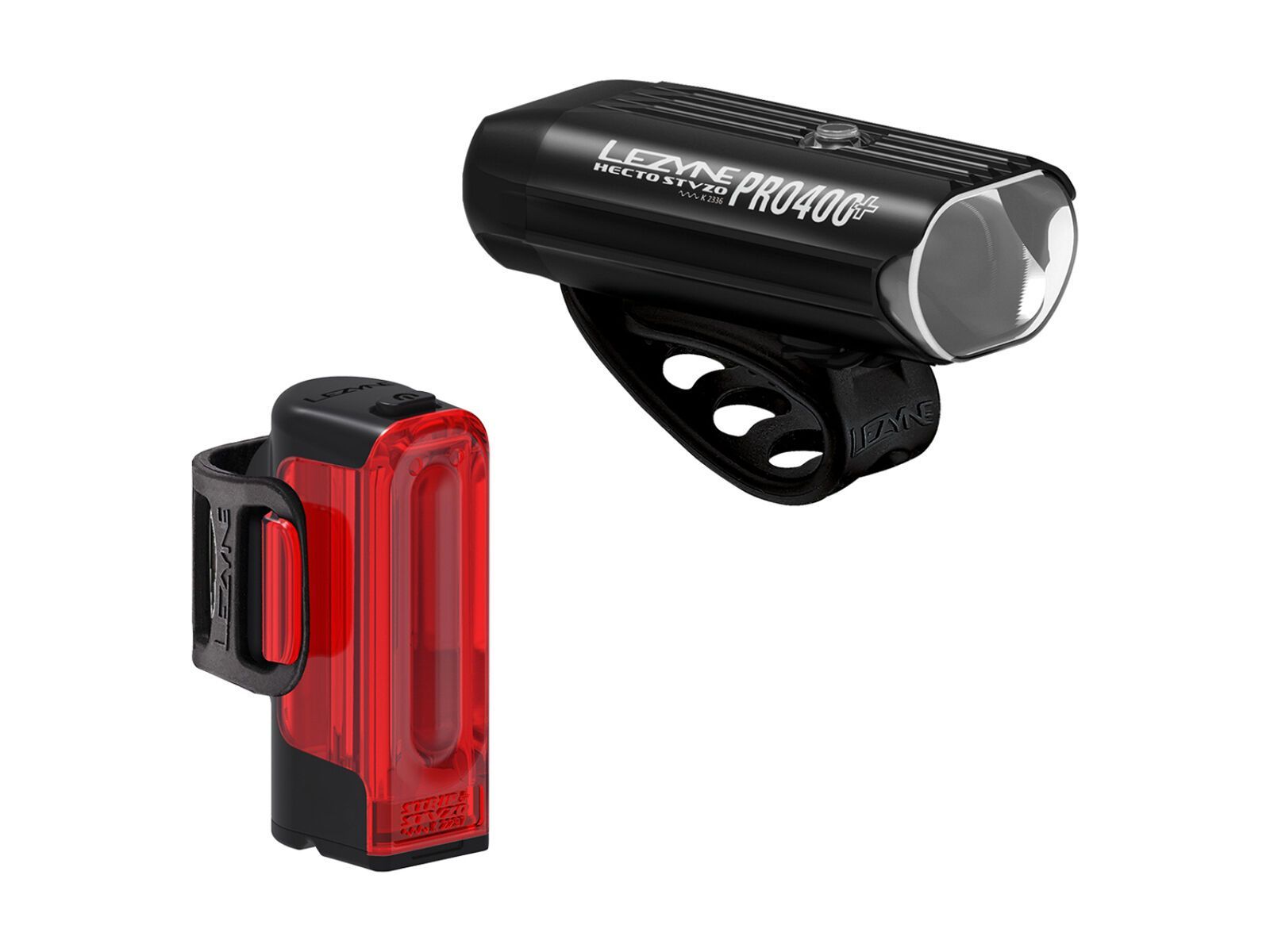 Lezyne Hecto Pro StVZO 400+ / Strip+ StVZO Rear Set - Bild 1