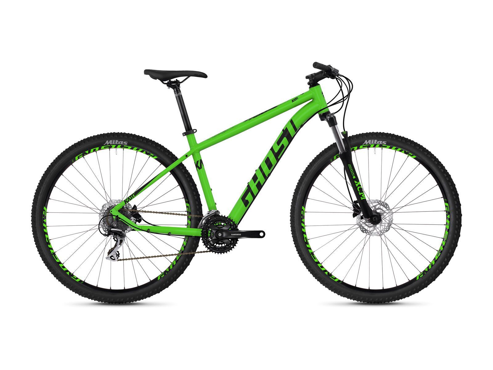 Ghost Kato 3.9 AL, riot green/night black - Bild 1
