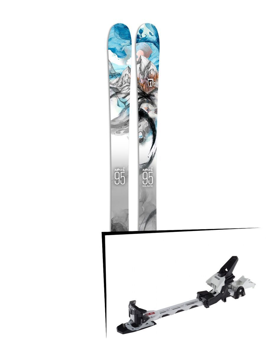 Set: Icelantic Nomad 2017 + Hagan Z02 (1994610S) - Bild 1