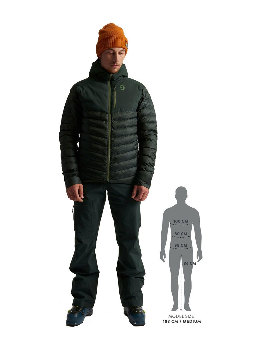 Scott Insuloft Warm Men Jacket, tree green - Bild 4
