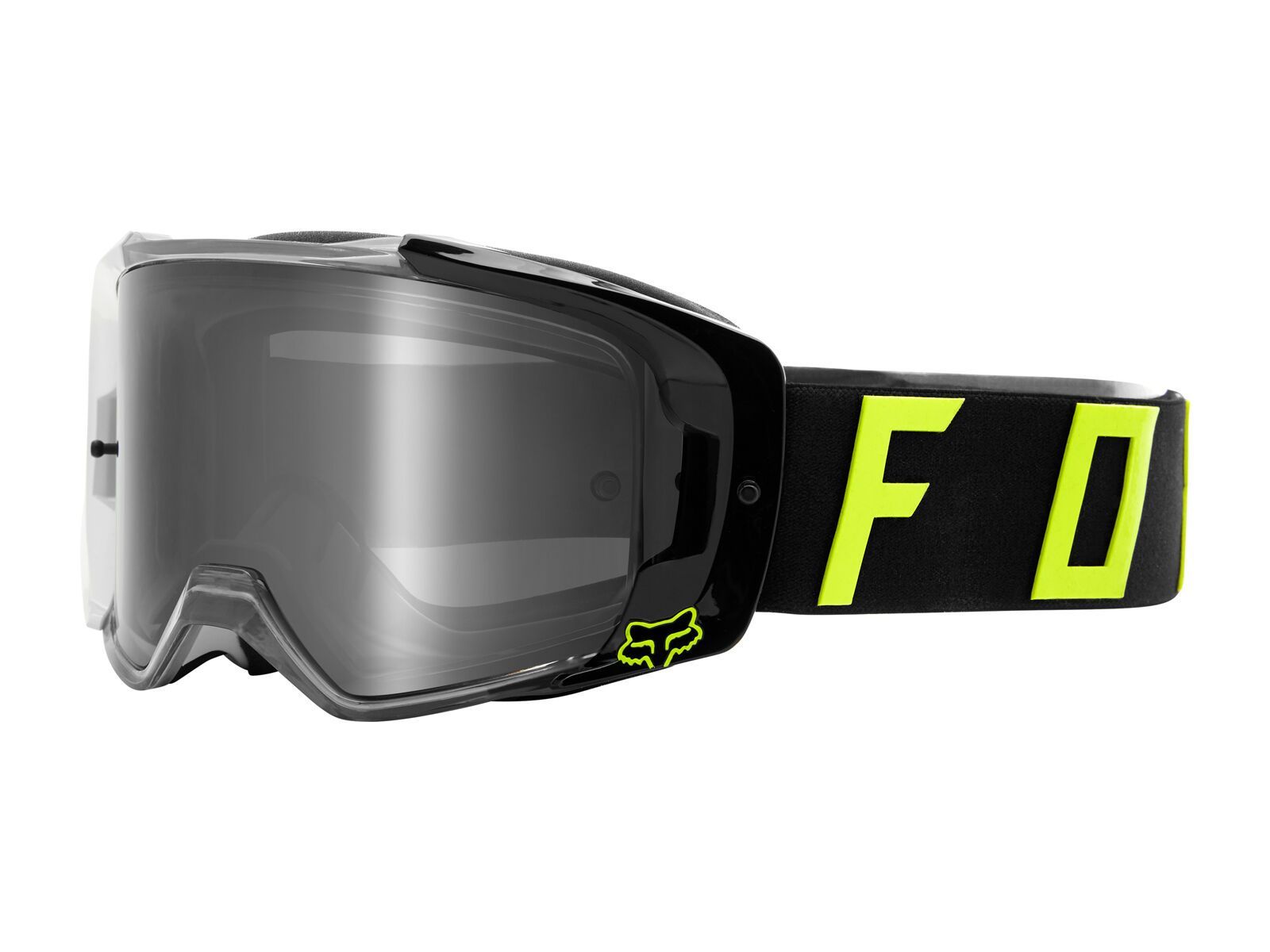 Fox Vue Psycosis Goggle Spark, black/white/Lens: spark mirror injected - Bild 1