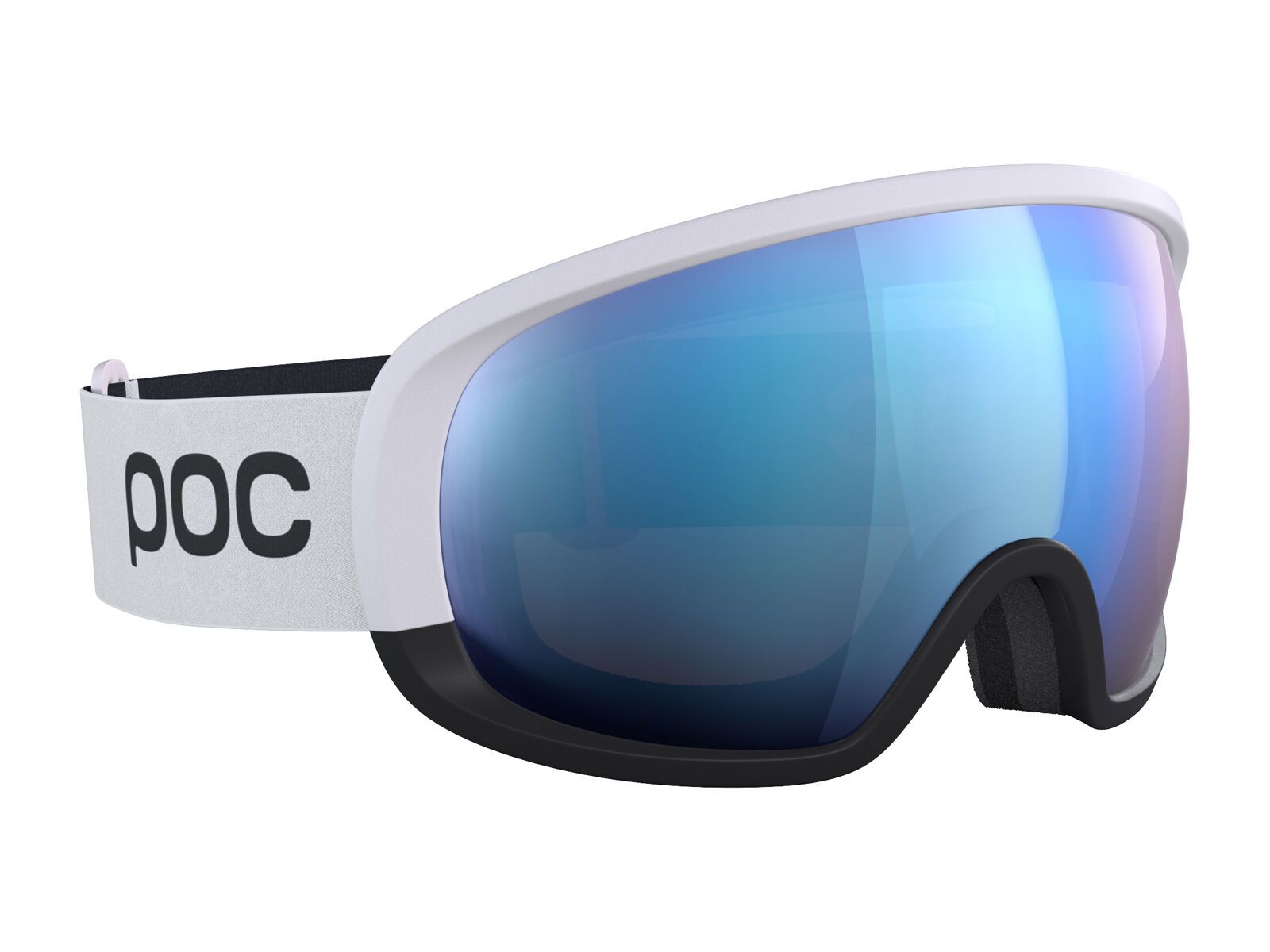 POC Fovea Race Clarity Hi. Int. Partly Sunny Blue, hydrog. white/urani. black - Bild 3