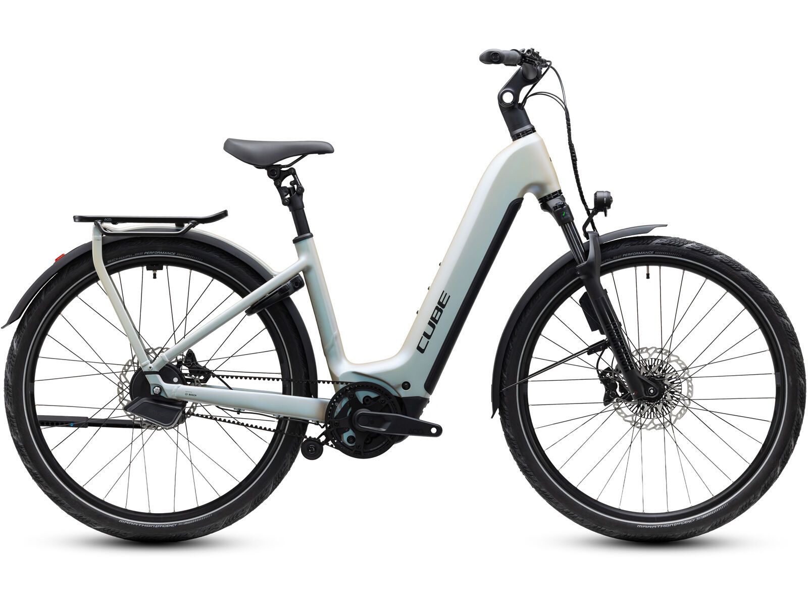 Cube Kathmandu Hybrid Deluxe EXC 800 Easy Entry, glintsand´n´black - Bild 1