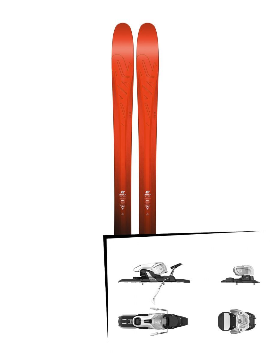 Set: K2 SKI Pinnacle 105 2017 + Salomon Warden 11 (1706220) - Bild 1