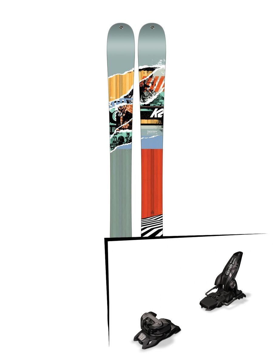 Set: K2 SKI Shreditor 100 JR 2017 + Marker Griffon 13 ID (1685401) - Bild 1