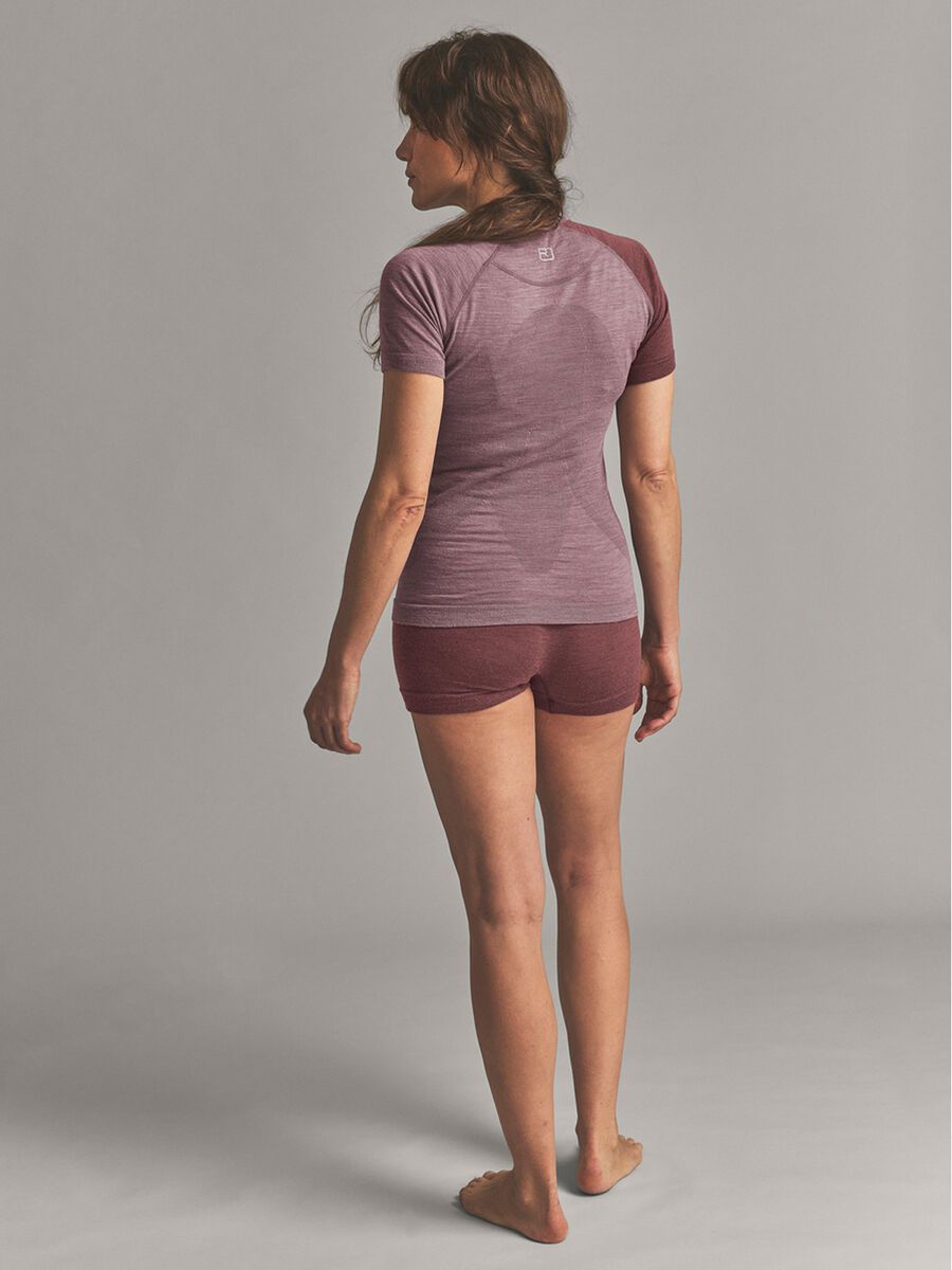 Ortovox 120 Merino Comp Light Short Sleeve W, dusk rose - Bild 4