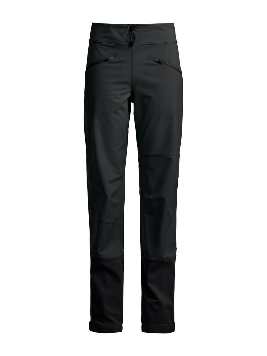 Ortovox Venet Softshell Pants W, black raven - Bild 1