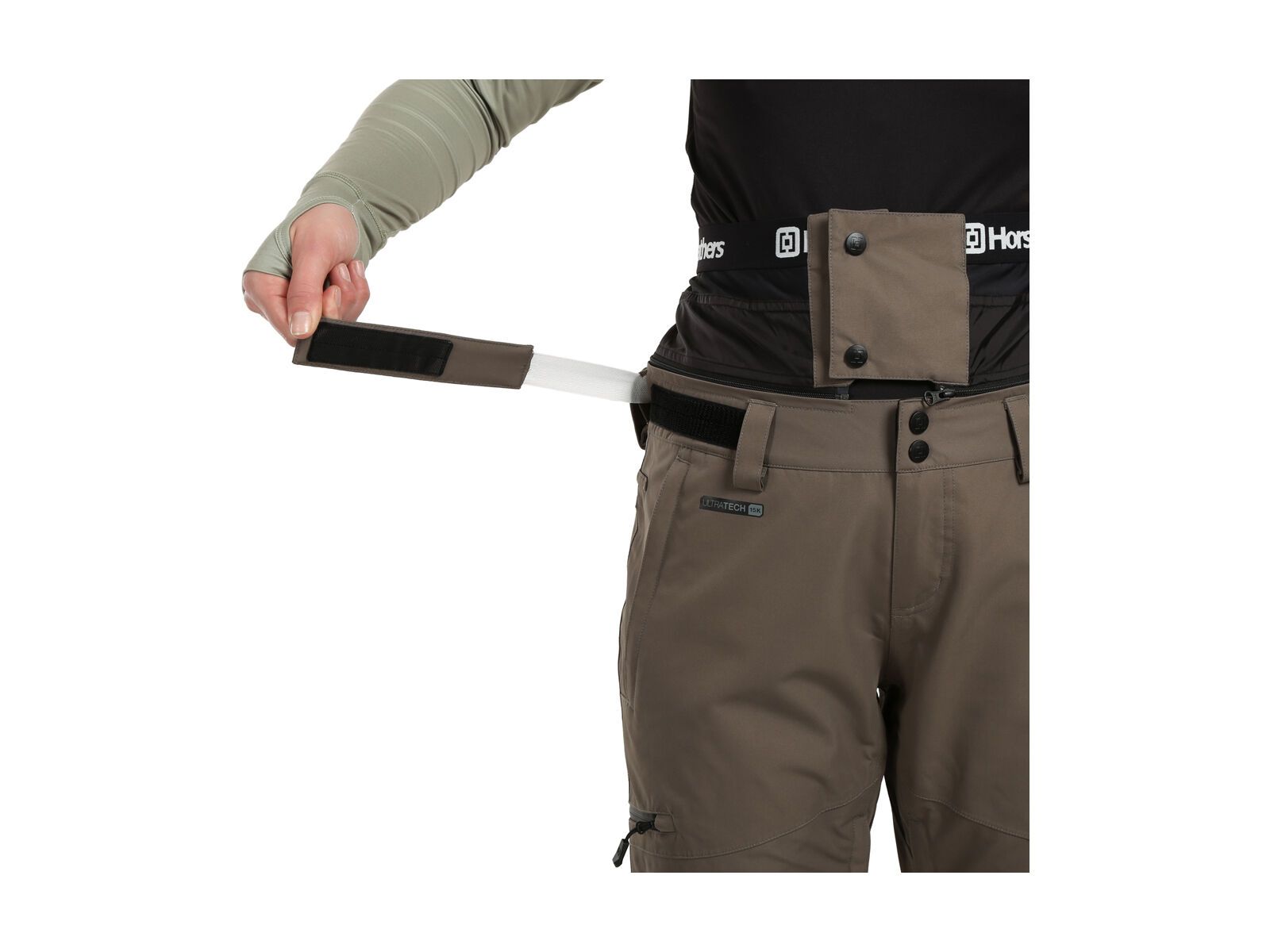 Horsefeathers Lotte II Shell Pants, tarmac - Bild 6