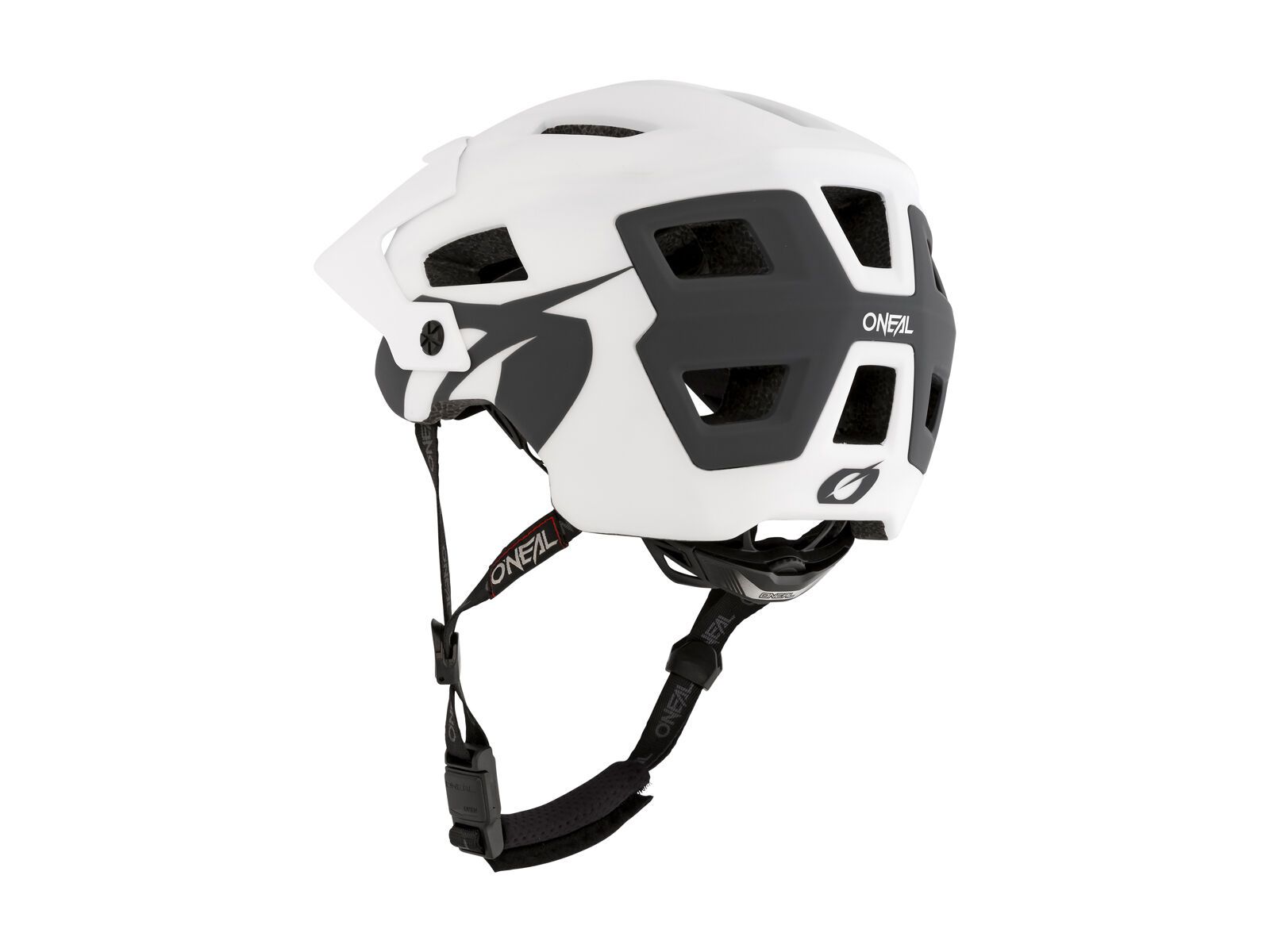 ONeal Defender Helmet Solid, white/gray - Bild 4