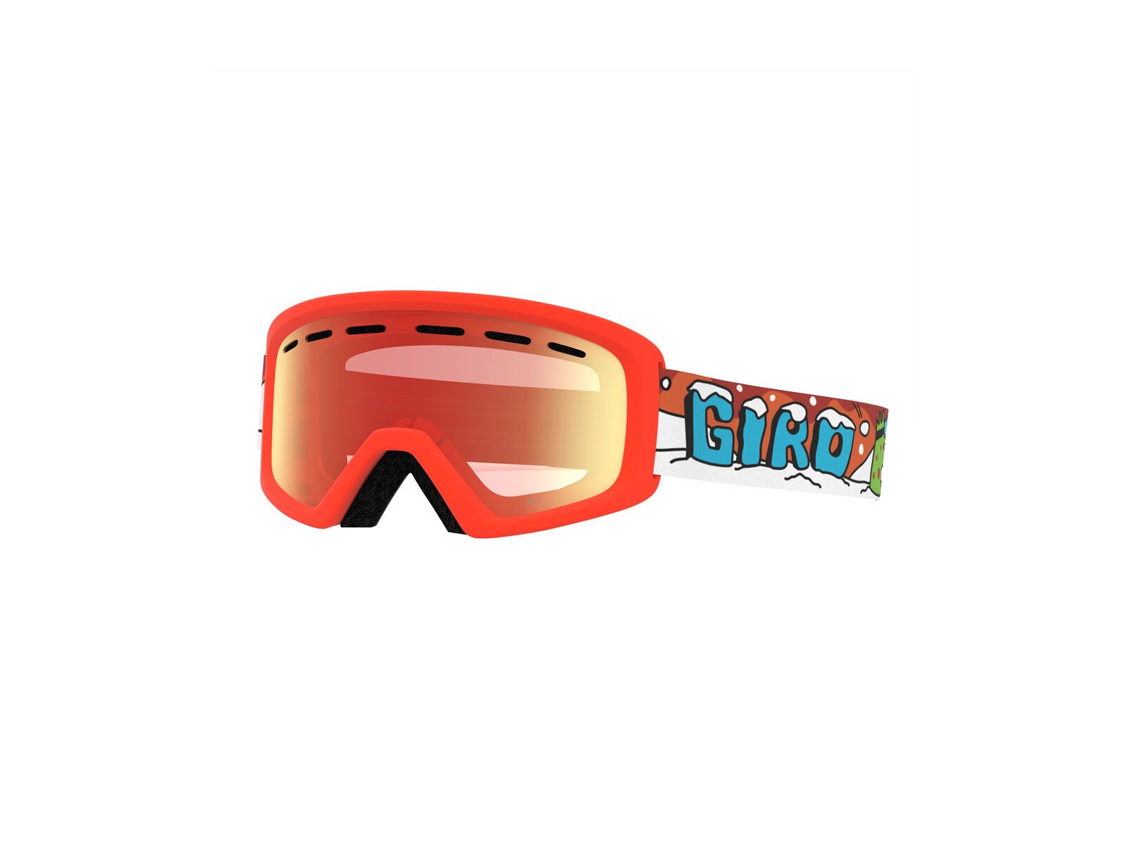 Giro Rev, dinosnow/Lens: amber scarlet - Bild 1