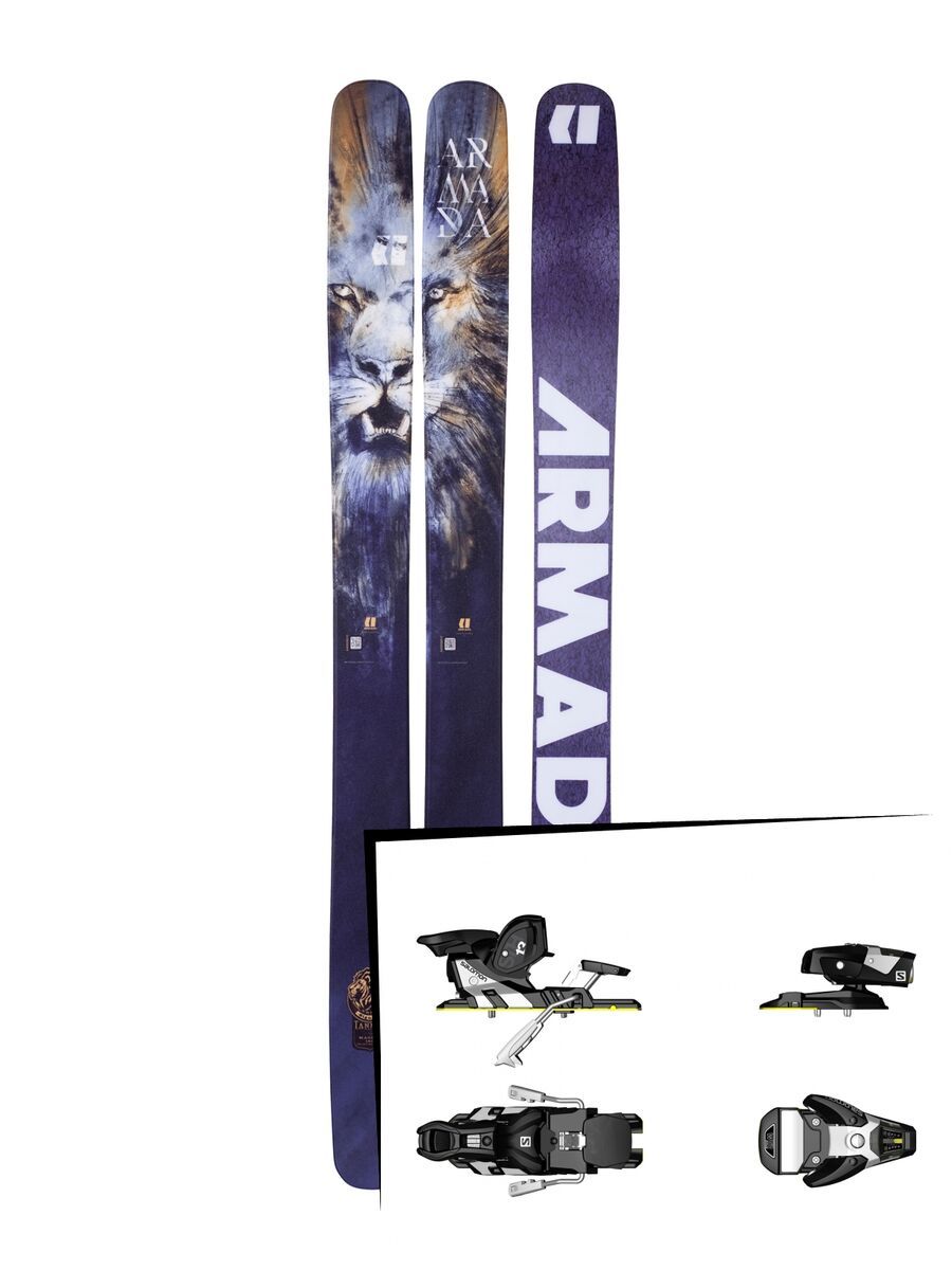 Set: Armada Magic J 2018 + Salomon STH2 WTR 13 black/white - Bild 1