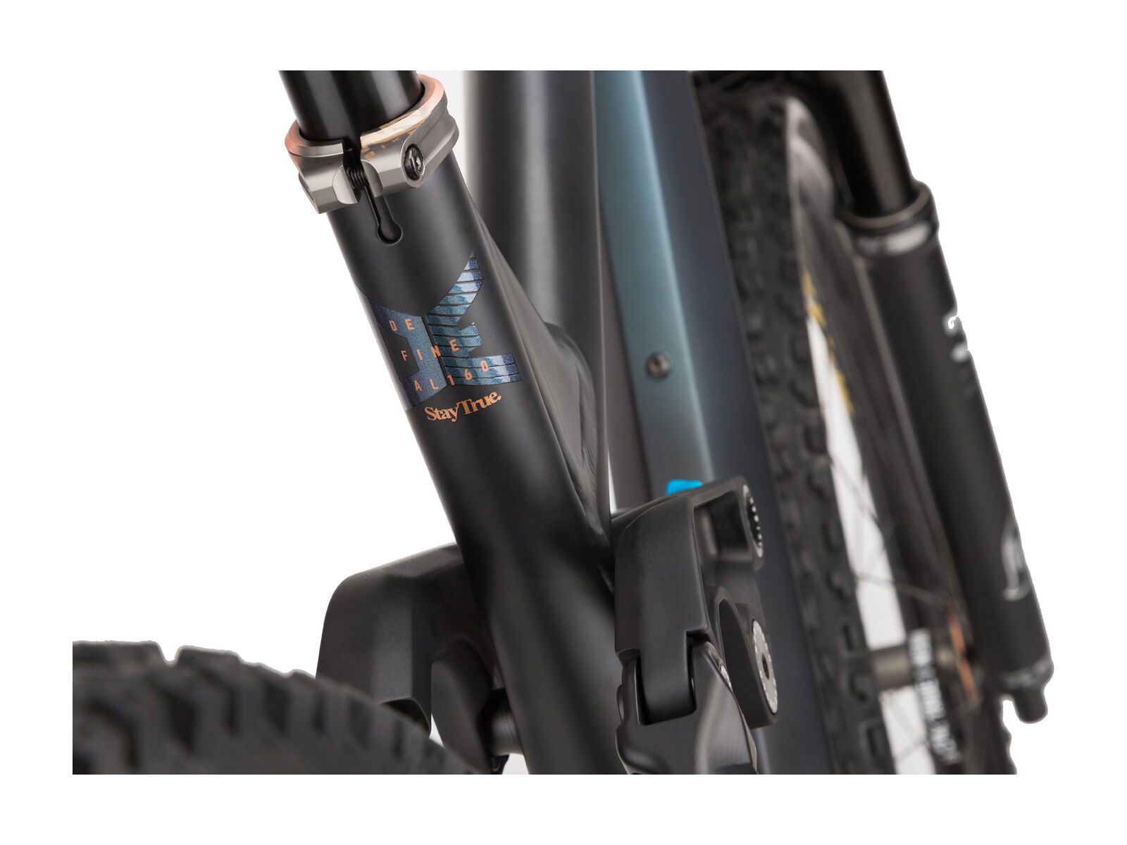 NS Bikes Define AL 160, black/teal - Bild 8