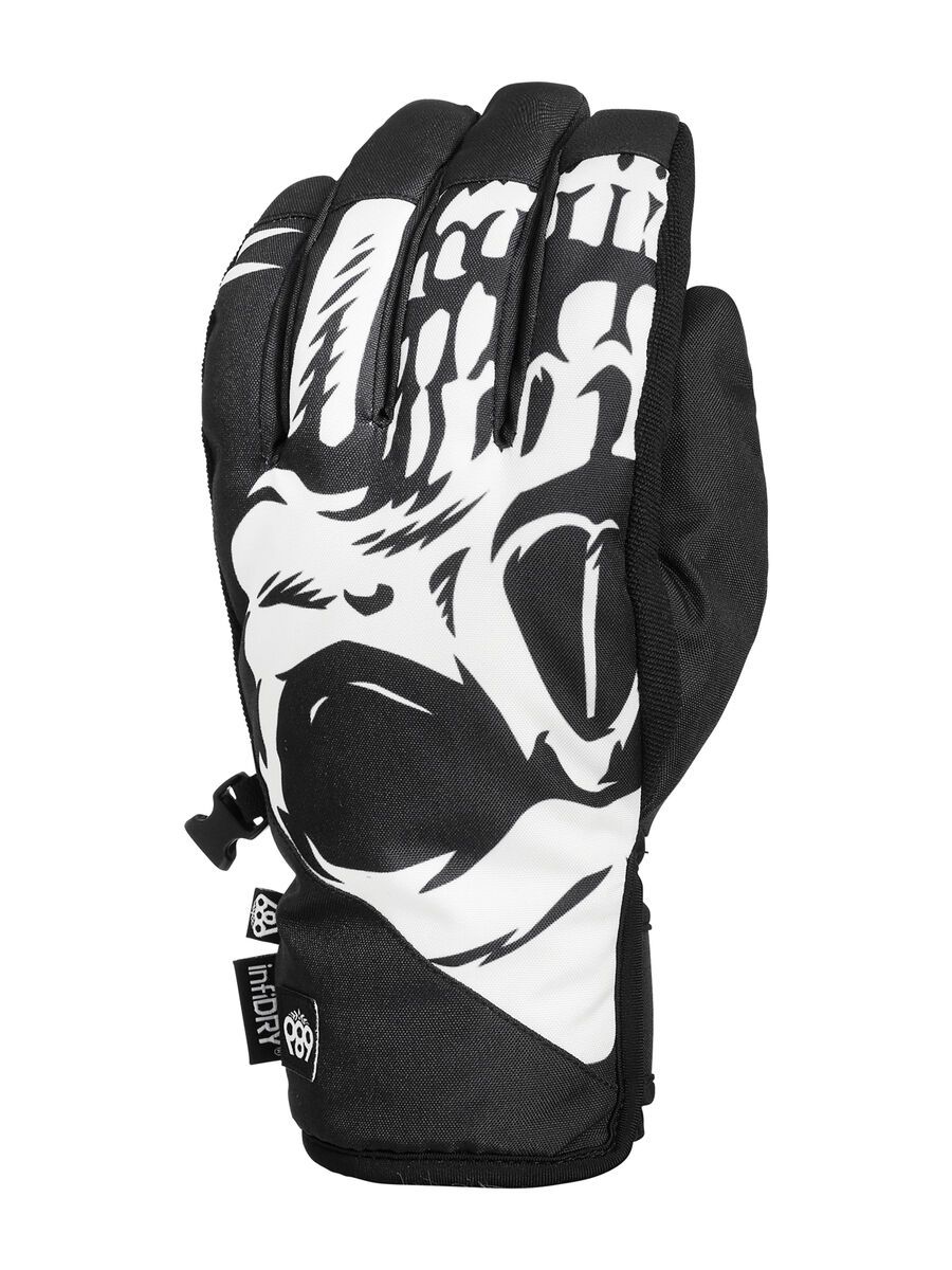 686 Ruckus Pipe Glove, black reaper - Bild 1