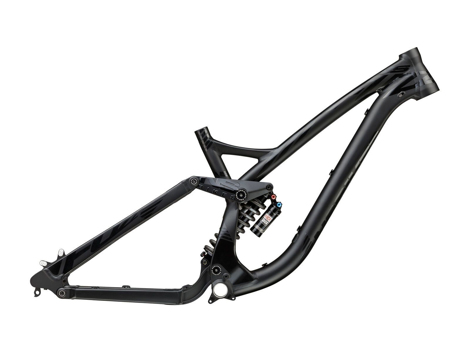 NS Bikes Fuzz Frame, flat black - Bild 1