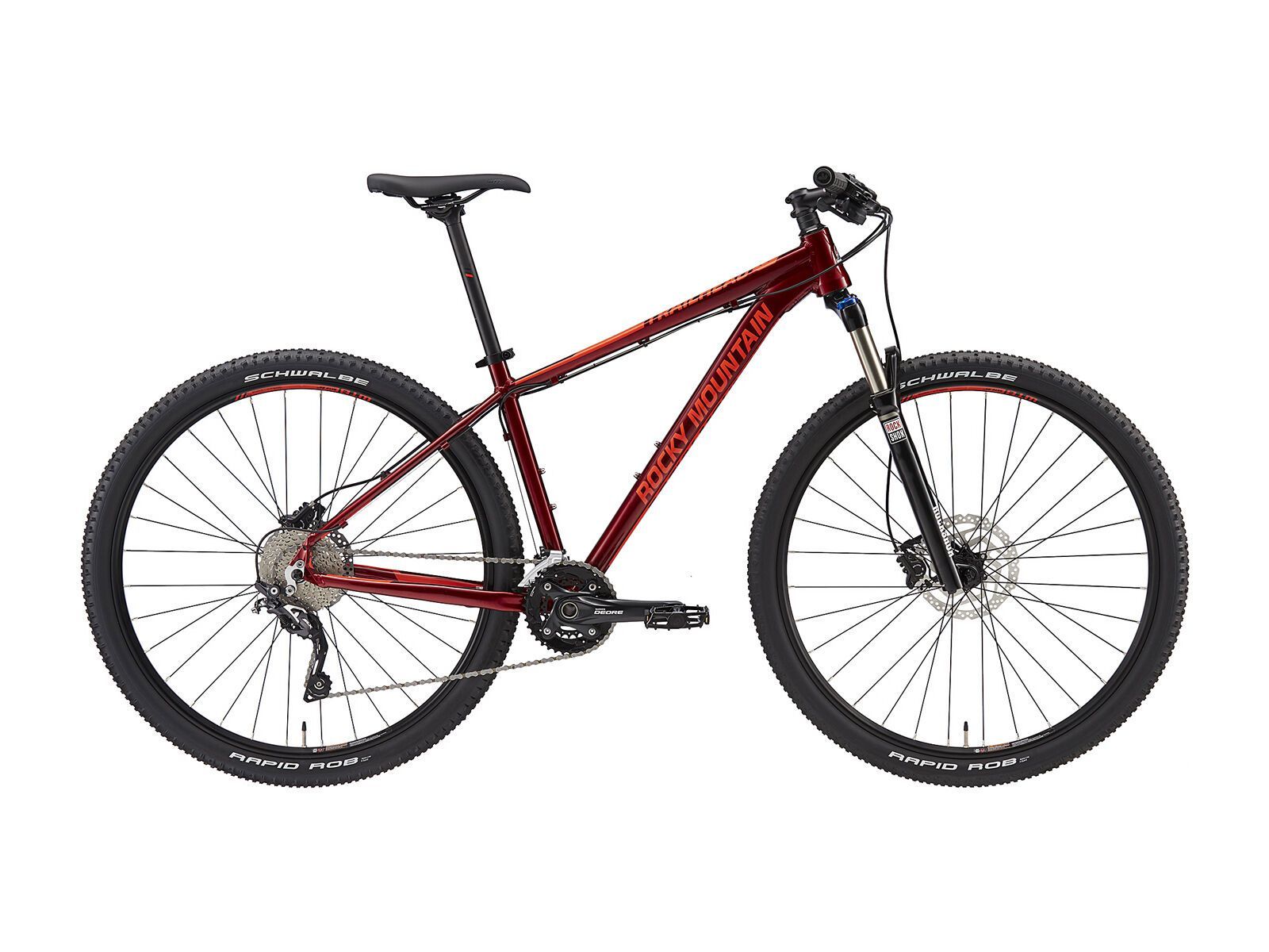 Rocky Mountain Trailhead 940, gloss lava red/neon red - Bild 1