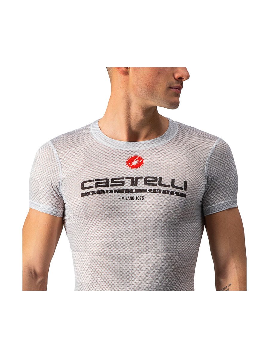 Castelli Pro Mesh BL Short Sleeve, silver gray - Bild 5