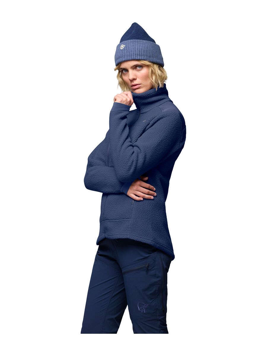 Norrona trollveggen warm3 Jacket W's, indigo night - Bild 6
