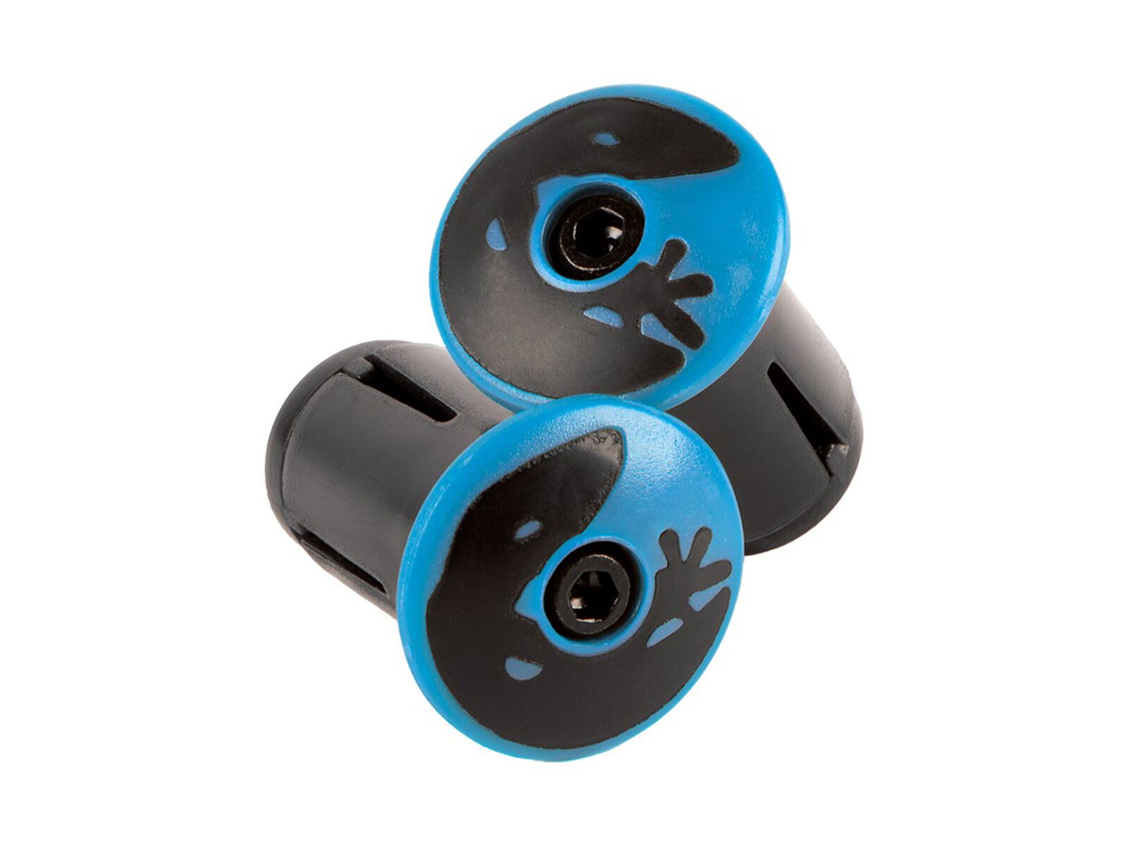 Lizard Skins Road Bar End Plugs, sky blue - Bild 1