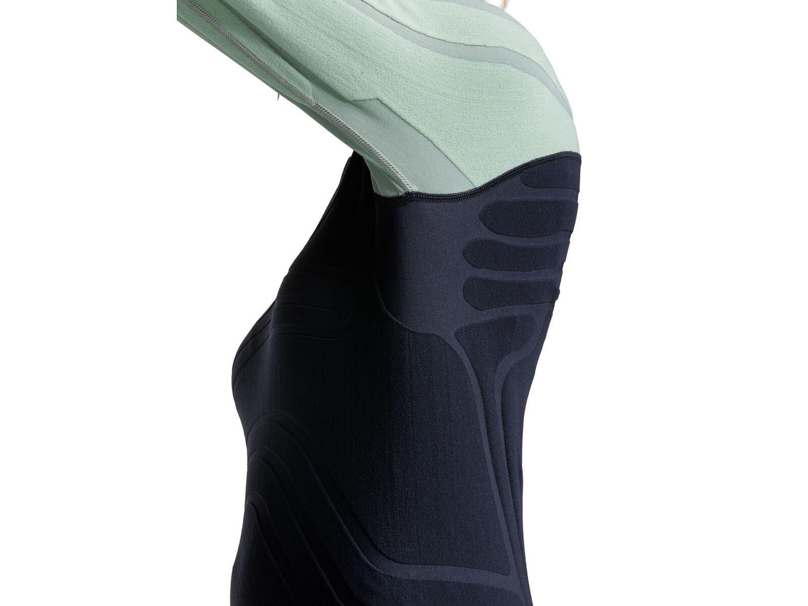 X-Bionic Heatloop Shirt LS Wmn, digital lime/x black - Bild 8