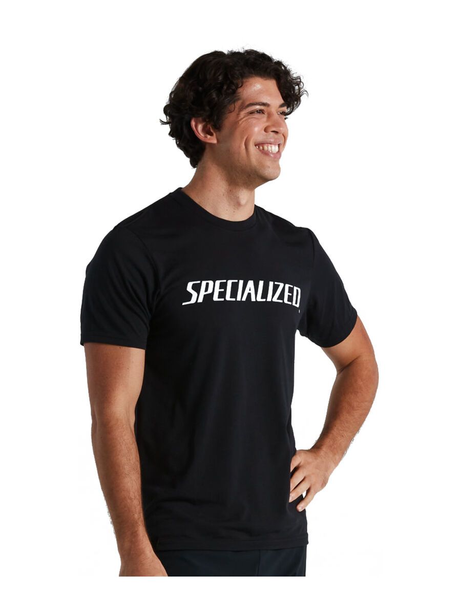 Specialized Wordmark Tee, black - Bild 3