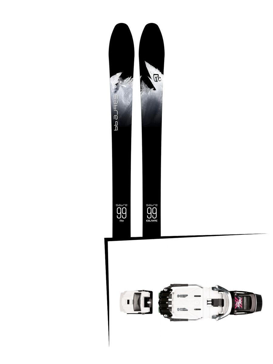 Set: Icelantic Sabre 99 2018 + Rottefella NTN Freeride - Bild 1