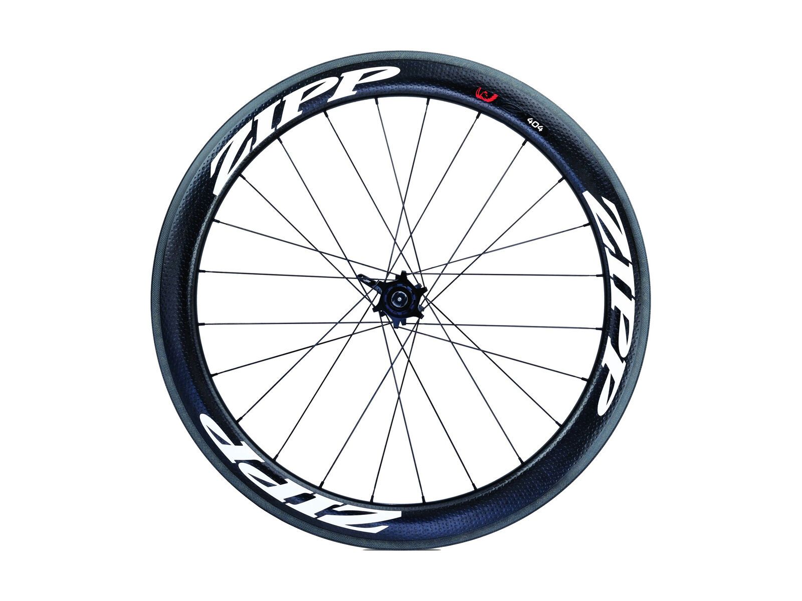 Zipp 404 Firecrest Carbon Clincher, schwarz / weiße Aufkleber - Bild 2