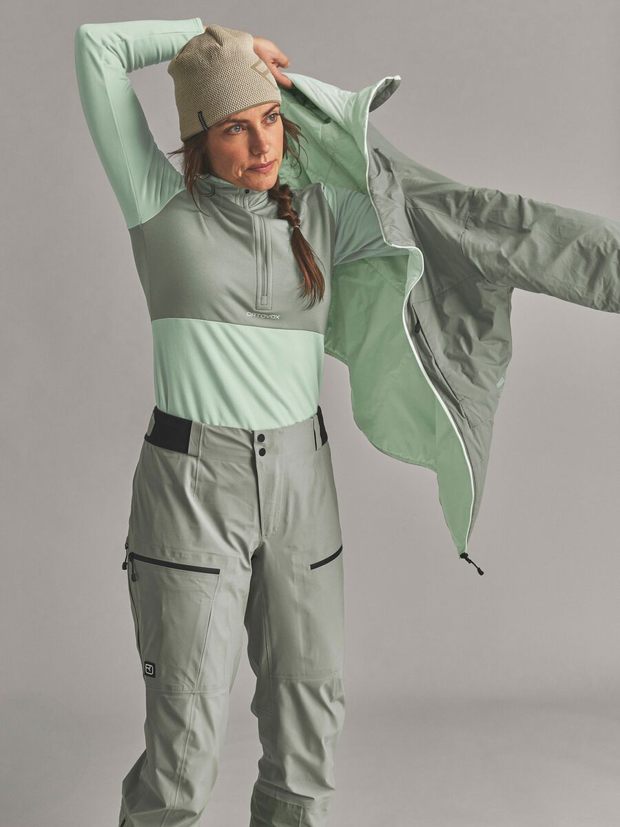 Ortovox Ortler Metawool 60 Rev Jacket W, green acid - Bild 11