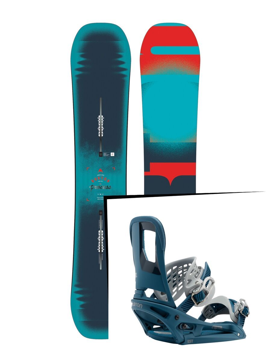 Set: Burton Process 2017 +  Cartel EST (1712721S) - Bild 1