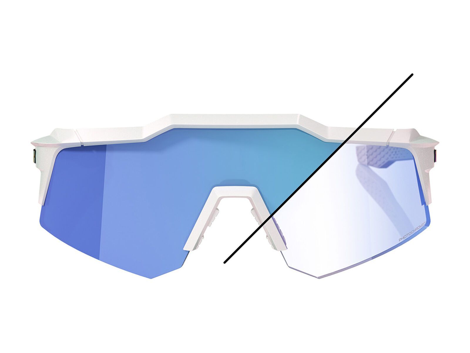 100% Speedcraft XS Bastille LE, Blue Mirror Photochromic - Bild 3