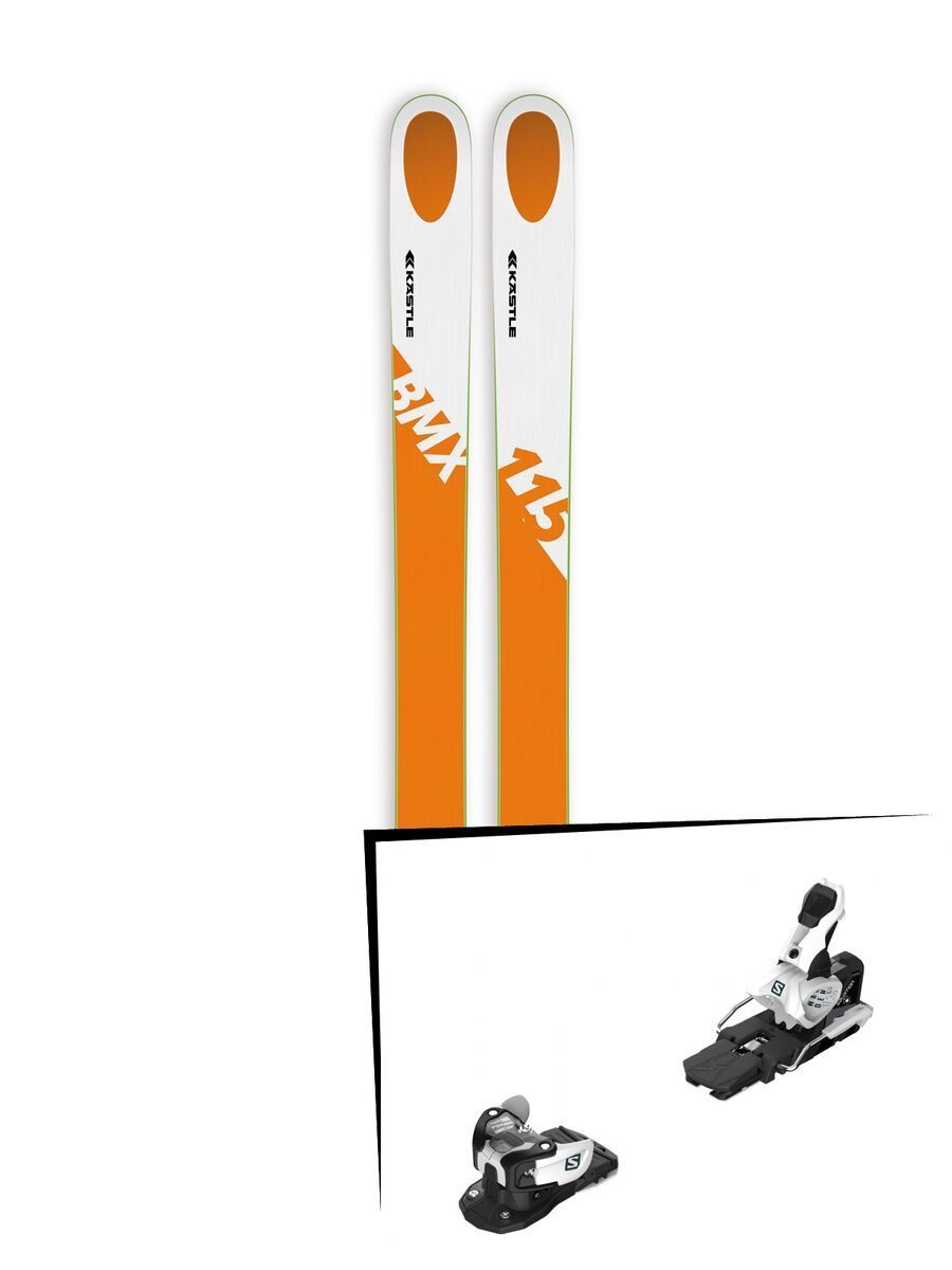 Set: Kästle BMX115 2018 + Salomon Warden MNC 13 white/black - Bild 1