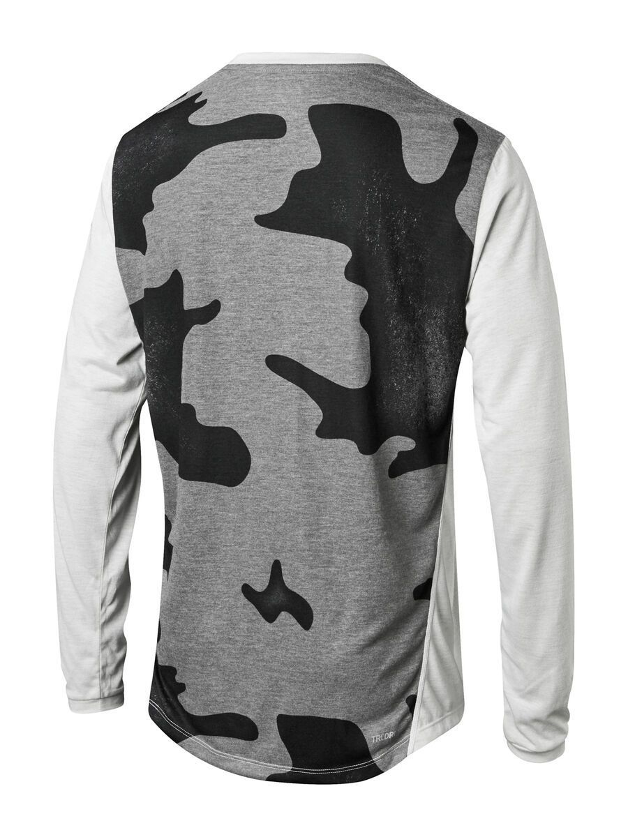 Fox Indicator LS Mash Camo Jersey, cloud grey - Bild 2
