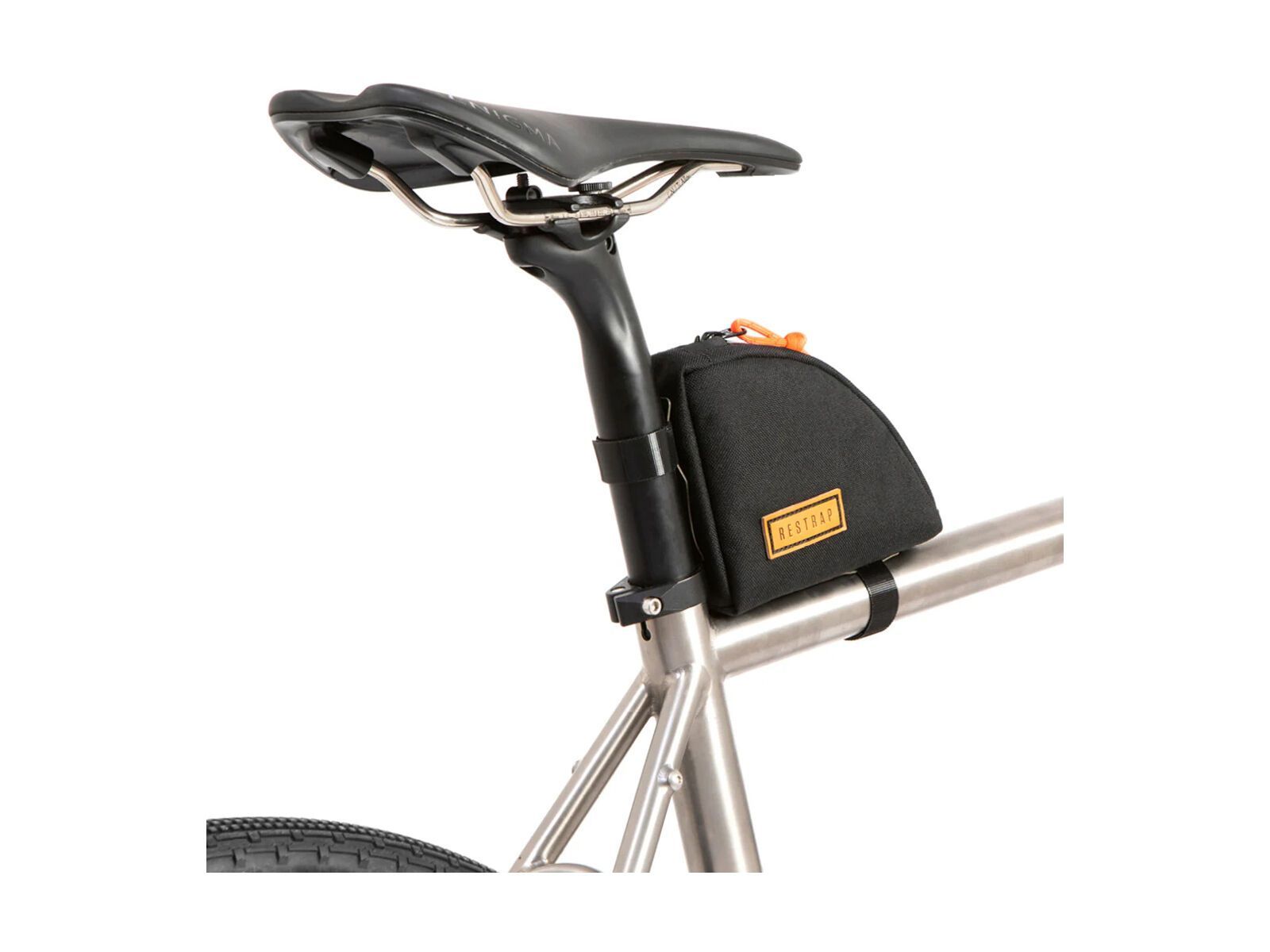 Restrap Rear Top Tube Bag - 0.8 L, black - Bild 3
