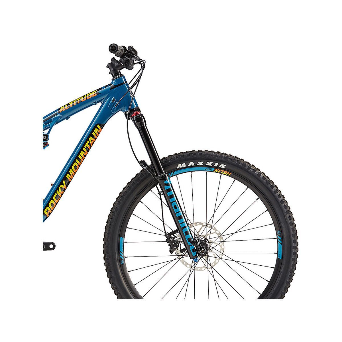 Rocky Mountain Altitude 730, gloss petrol/black/burnt orange/lemongrass - Bild 5