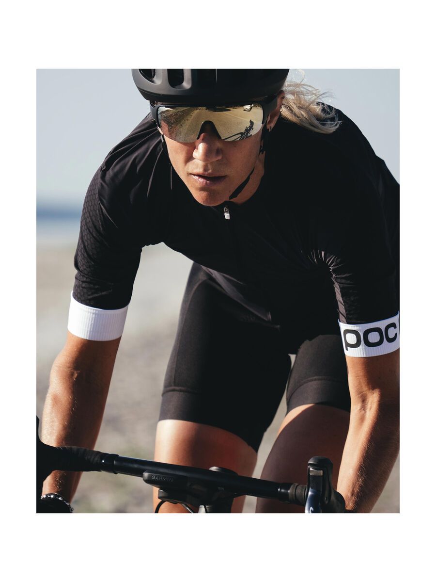 POC Raceday Aero SS Jersey, uranium black/hydrogen white - Bild 5