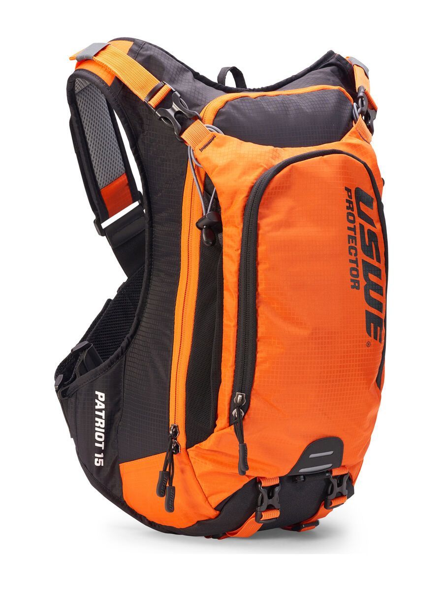 USWE Patriot 15 L MTB Protektoren-Rucksack, orange - Bild 1