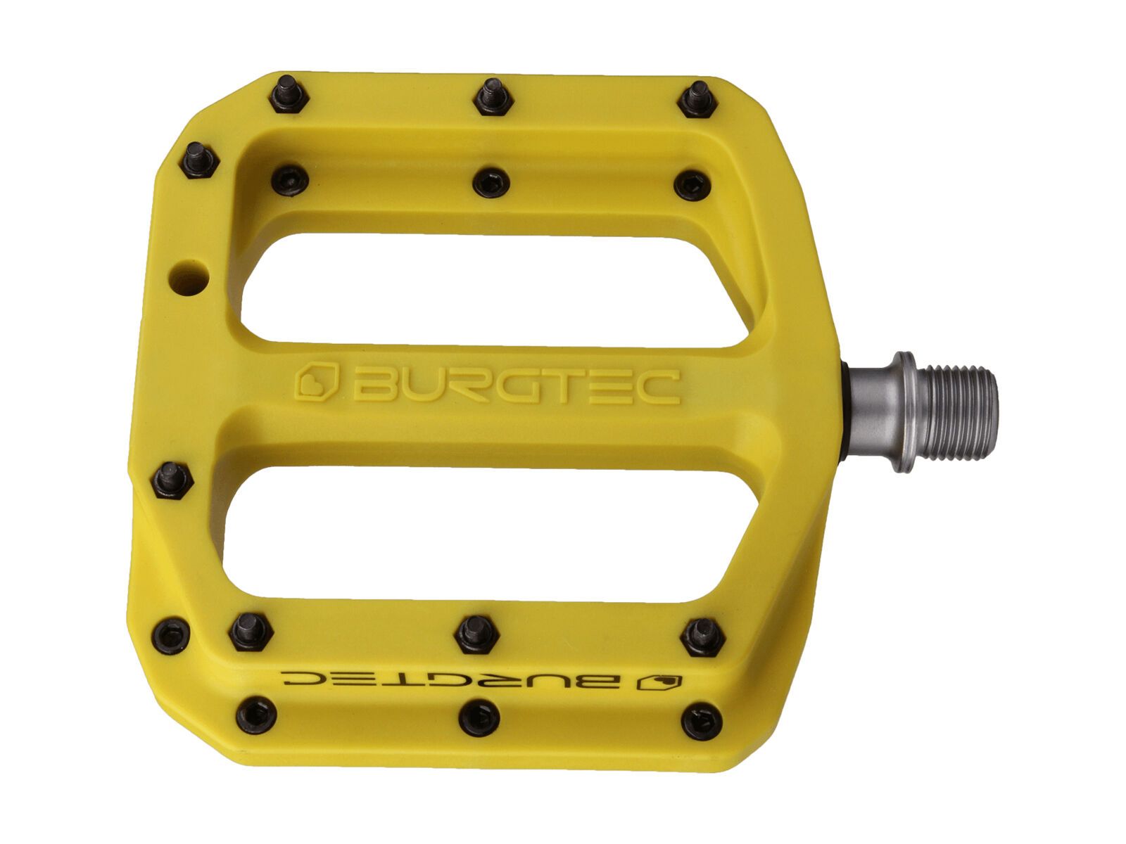 Burgtec MK4 Composite Pedals, electric yellow - Bild 1