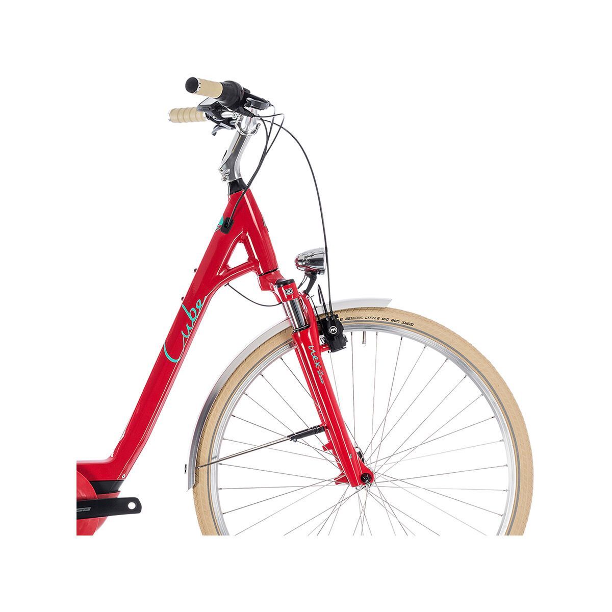 Cube Elly Cruise Hybrid 400, red´n´mint - Bild 7