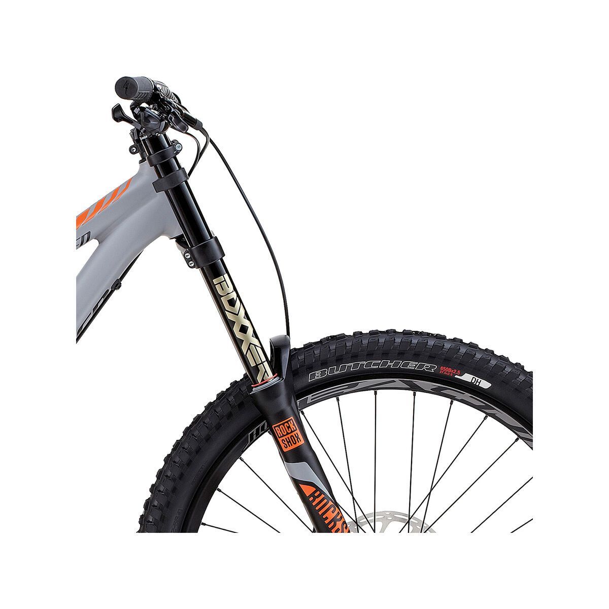 Specialized Enduro FSR Expert Evo 650b, satin cool gray/moto orange/slate - Bild 5