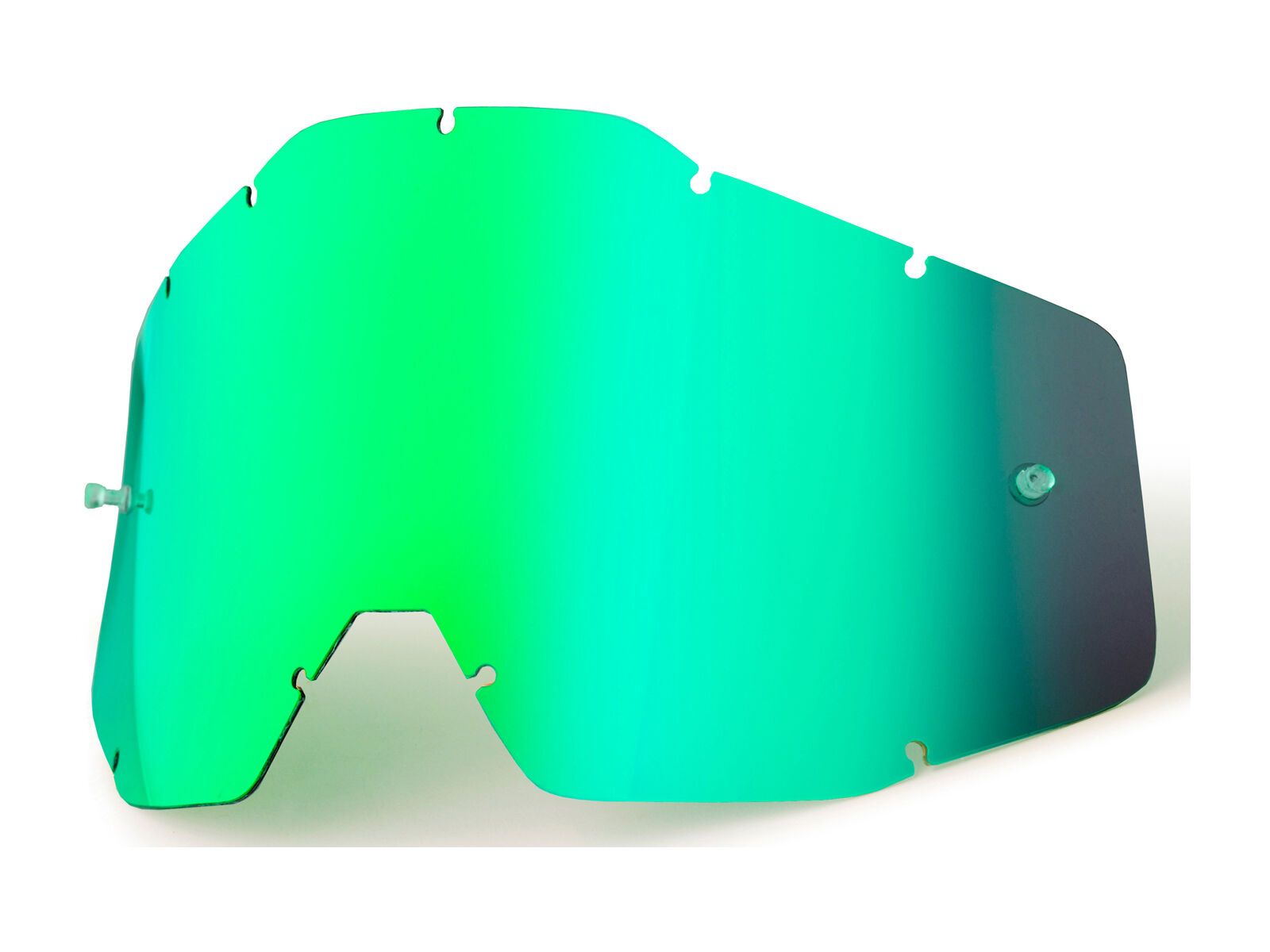 100% Racecraft/Accuri/Strata Replacement Lens, mirror green - Bild 1