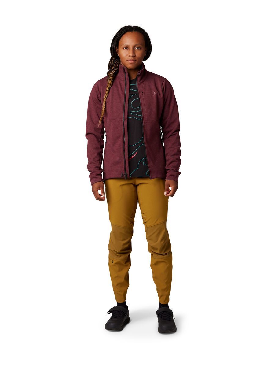 Fox Womens Ranger Fire Jacket, dark maroon - Bild 9